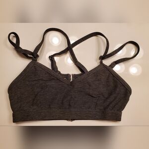 Bombshell Sportswear Khaki Green Sports Bra